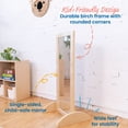 thumbnail image 5 of ECR4Kids Toddler Single-Sided Bi-Directional Mirror, Natural, 5 of 9