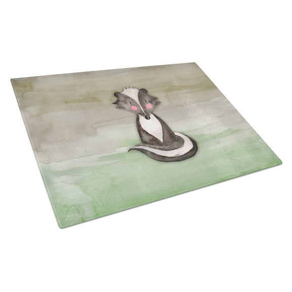 Badger Watercolor Glass Cutting Board Large