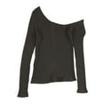 thumbnail image 2 of n:philanthropy Womens Eero Henley Shirt, Brown, Small, 2 of 2