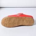 thumbnail image 6 of KIJBLAE Women's Peep Toe Open Toe Wedge Platform Sandals, Wide Width Thick Sole Comfort Casual Elevated Slides for Summer Red 36, 6 of 8