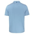 thumbnail image 3 of Men's Cutter & Buck Powder Blue Pittsburgh Steelers Forge Eco Double Stripe Stretch Recycled Big & Tall Polo, 3 of 3