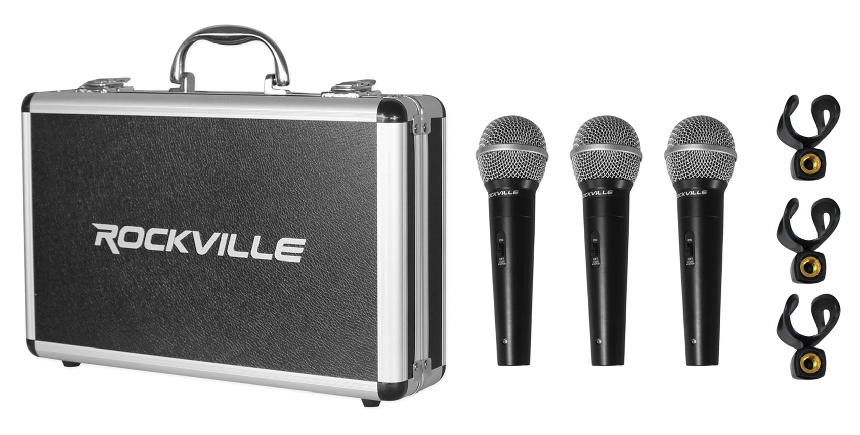Mackie 1642VLZ4 16-channel Mixer+D I Box+In-Ear Monitors+(3) Mics+Headphones
