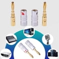 thumbnail image 4 of Conector Tipo Banana para Altavoz Latón Chapado en Oro 4mm 1 Unidad, 4 of 9
