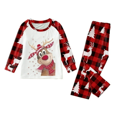 

Youmylove Christmas Children Clothing Plaid Kids Child Clothing Children S Pajamas