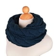 thumbnail image 2 of Premium Winter Twist Knit Warm Infinity Circle Scarf, 2 of 2