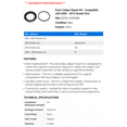 thumbnail image 2 of Front Caliper Repair Kit - Compatible with 2006 - 2015 Honda Civic 2007 2008 2009 2010 2011 2012 2013 2014, 2 of 2