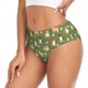 thumbnail image 2 of Balery Shiba Inu Dog And Flower Ropa Interior de Algodón para Mujer con Dibujo – Braguitas Cómodas y Elásticas, Estilo Clásico-Small, 2 of 6