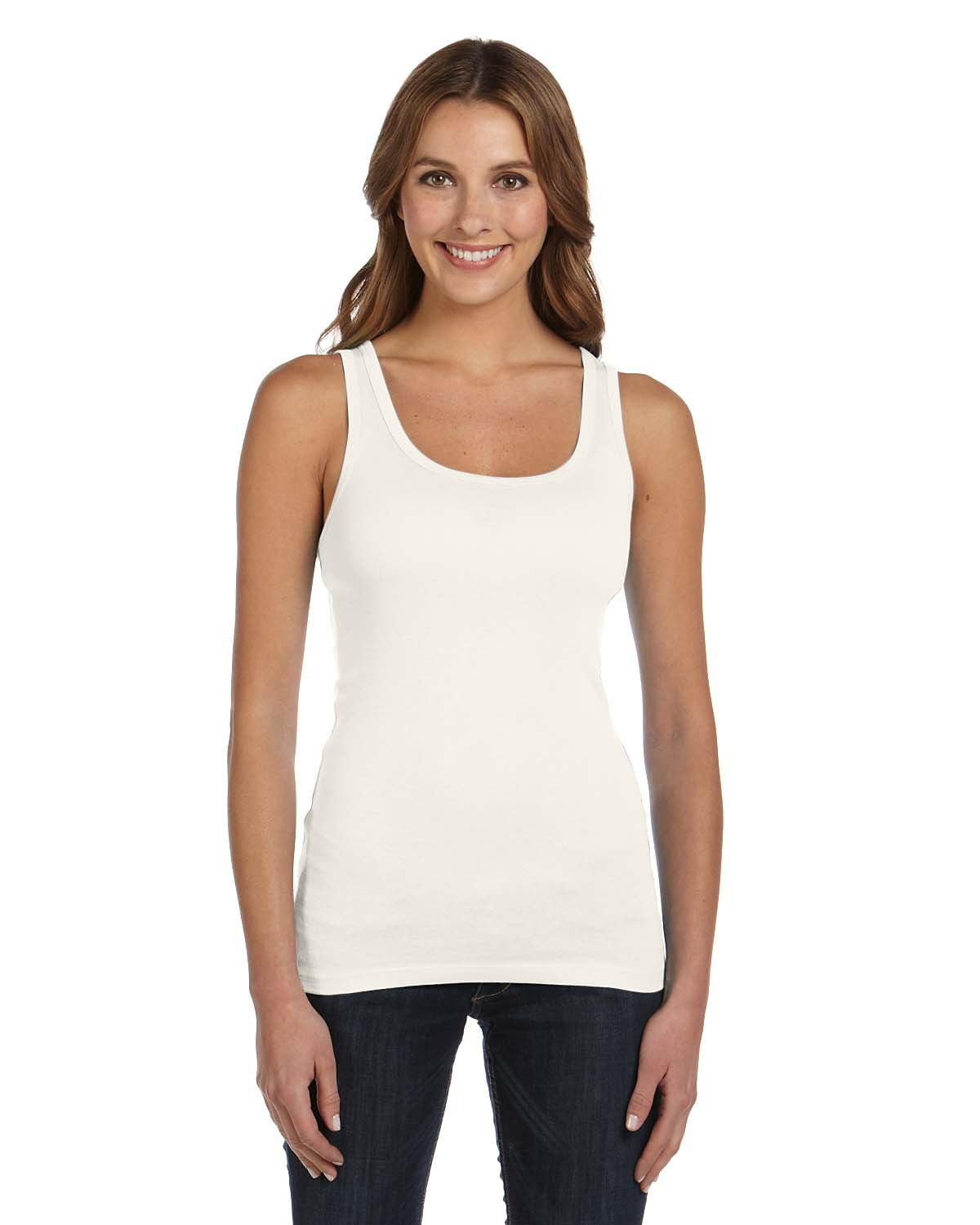 Women's Clementine Sheer Mini Rib Tank Top