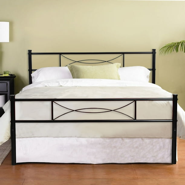 Teraves Full Size Metal Bed Frame, Sears Bed Frames With Headboard