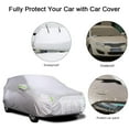 thumbnail image 2 of Sedan Car Cover Waterproof All Weather Outdoor Car Cover Protection Windproof Full Car Cover Universal(4.4*1.8*1.6M), 2 of 7
