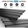 thumbnail image 5 of Hyper Tough 8-Piece Slatwall Garage Storage Kit, 48” x 12”, Wall Organizer Panels with Hooks and Bins, 5 of 6