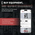 thumbnail image 4 of Mikolo Multi-Functional Squat Rack with LAT Pulldown System Exercise Power Cages, Metal Red, 4 of 16