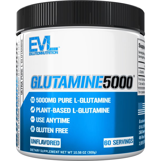 Ultra Pure LGlutamine Powder Gut Health & Post Workout Recovery