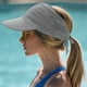 thumbnail image 4 of Sombrero de Protección Solar para Mujer | Ala Ancha Que Cubre Rostro y Cuello | Diseño Superior Transpirable con Aberturas | Banda Elástica Ajustable | Tejido Suave y Ligero | Sombrero para Playa, Na, 4 of 6