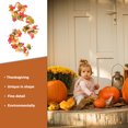 thumbnail image 4 of Shisuyan Thanksgiving Artificial Maple Leaf Garland Multi 1 Set 5.7 Feet, 4 of 9