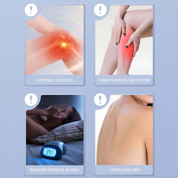 ACDANC Magnesium Sleep Cream Natural Relaxation Aid for Better Sleep Promotes Muscle Relaxation & Stress Relief 150G （1Pc）