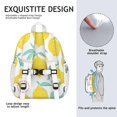 thumbnail image 5 of Lemon Backpack for School,Cute School Bag,Schoolbag with Adjustable Shoulder Straps & Padded Back,15"x11.42"x5.5", 5 of 6