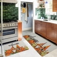thumbnail image 1 of Autumn Celebration Mat Fall Festive Soft Texture Home Decorative Rug Warm For Thanksgiving Halloween Gatherings NonSlip Base Easy Clean, 1 of 4