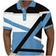 thumbnail image 1 of Camisas de Manga Larga para Hombres Impresos Girar Hacia Abajo Botones de Cuello Lateral Dividido, Casual Camiseta Blusa para Hombres, 1 of 4