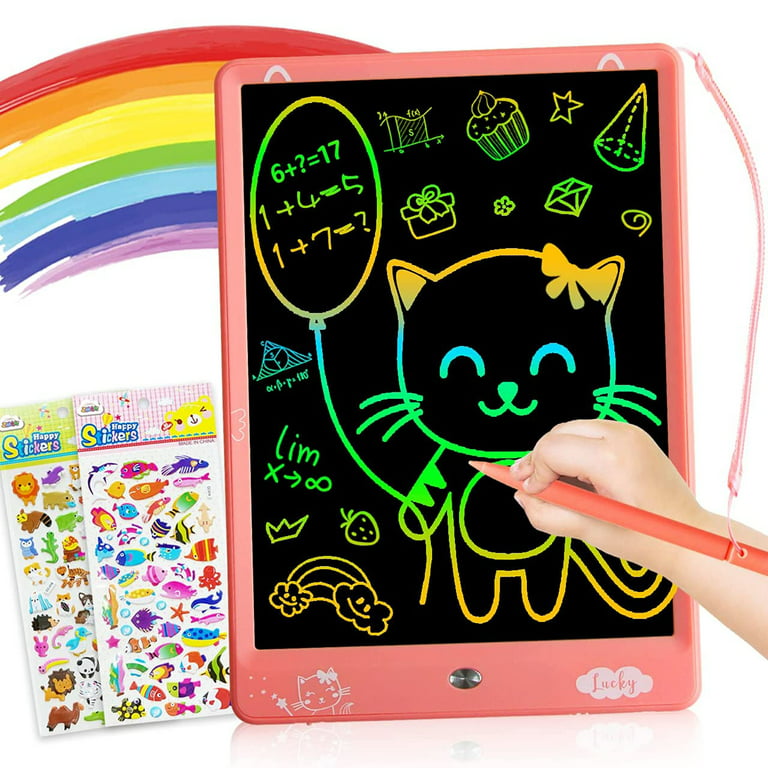  ZMLM Gifts for 3-12 Years Old Boys - 10 Inch LCD Writing Doodle  Tablet Reusable Drawing Board for Kid Girl Toddler Teen Age 3 4 5 6 7 8 9  Preschool Activity Toy Christmas Game : Toys & Games