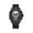 Matte Silver/Black, variant on Men's Black Silicone Strap Watch 48mm