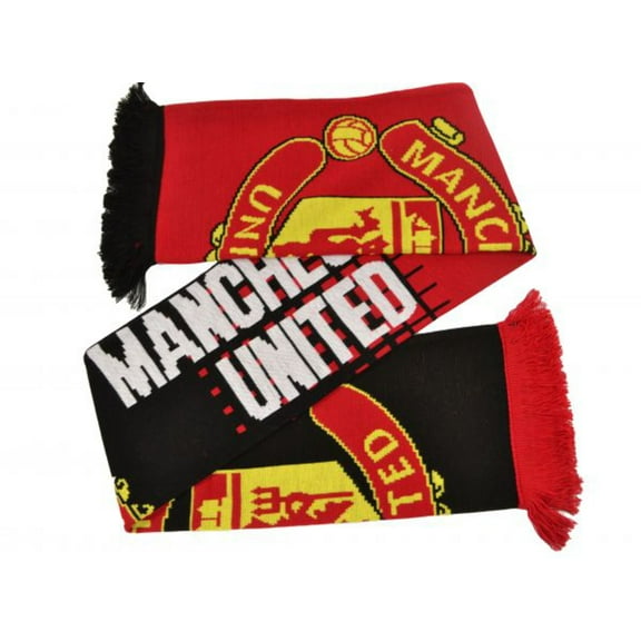Manchester United FC Split Logo Scarf