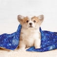 thumbnail image 4 of Yiaed Blurred Star Snow Christmas Print Dog Blankets-Cat Blanket Washable for Couch Protection,Puppy Blanket, Soft Plush Reversible Throw Furniture Protector-, 4 of 8