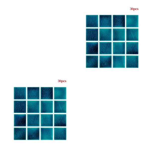 Adhesivos para azulejos Inteprter 30X 3D cocina mosaico pegatina autoadhesiva pared decoración del hogar MSC063 2piezas
