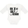 thumbnail image 3 of Inktastic My 1st Golf Season Boys Long Sleeve Baby Bodysuit, 3 of 5