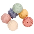 thumbnail image 1 of Pelota sensorial texturizada para apretar BuyWeek 6 piezas suave para bebés, 1 of 14