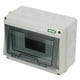 thumbnail image 2 of Caja de conexiones electrónica, fuente de alimentación conmutada, protección de distribución, resistente al agua, ABS de 8 vías, 2 of 8