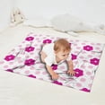 thumbnail image 2 of Pioneer Flower Floral Print Pattern Blanket,Comfortable Soft Flannel Throw Blanket,All Season,Warm Lightweight Blankets for Sofa Bed Couch Living Room Chair,30"x40", 2 of 4