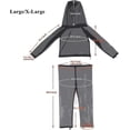 thumbnail image 2 of 4 Pieces Mosquito Suit, Light-weight Bug Repellent Jacket Hood & Pants Net Clothing Set For Men & Wo M, 2 of 3