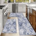 thumbnail image 6 of Floral Kitchen Rugs Sets of 3, Non Slip Kitchen Rugs and Mats Washable Farmhouse Kitchen Rugs Floral Kitchen Floor Mat Carpet Runner Rugs for Hallway Laundry Room, 6 of 12