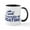 White/Black Inside, variant on CafePress - I'd Rather Be Boating Mug - 11 oz Ceramic Mug - Novelty Coffee Tea Cup