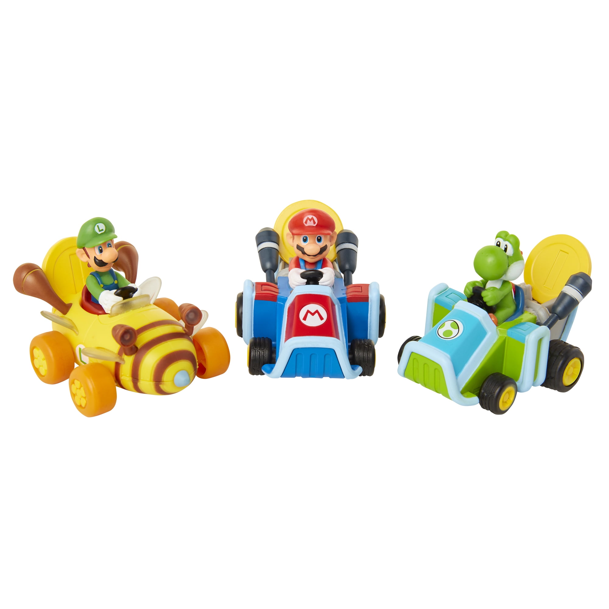 Nintendo Pull Back and Go! Super Mario Coin Racers Assortment Varies