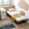 thumbnail image 2 of Pemberly Row Folding Bed with Foam Mattress Portable Guest White, 2 of 8