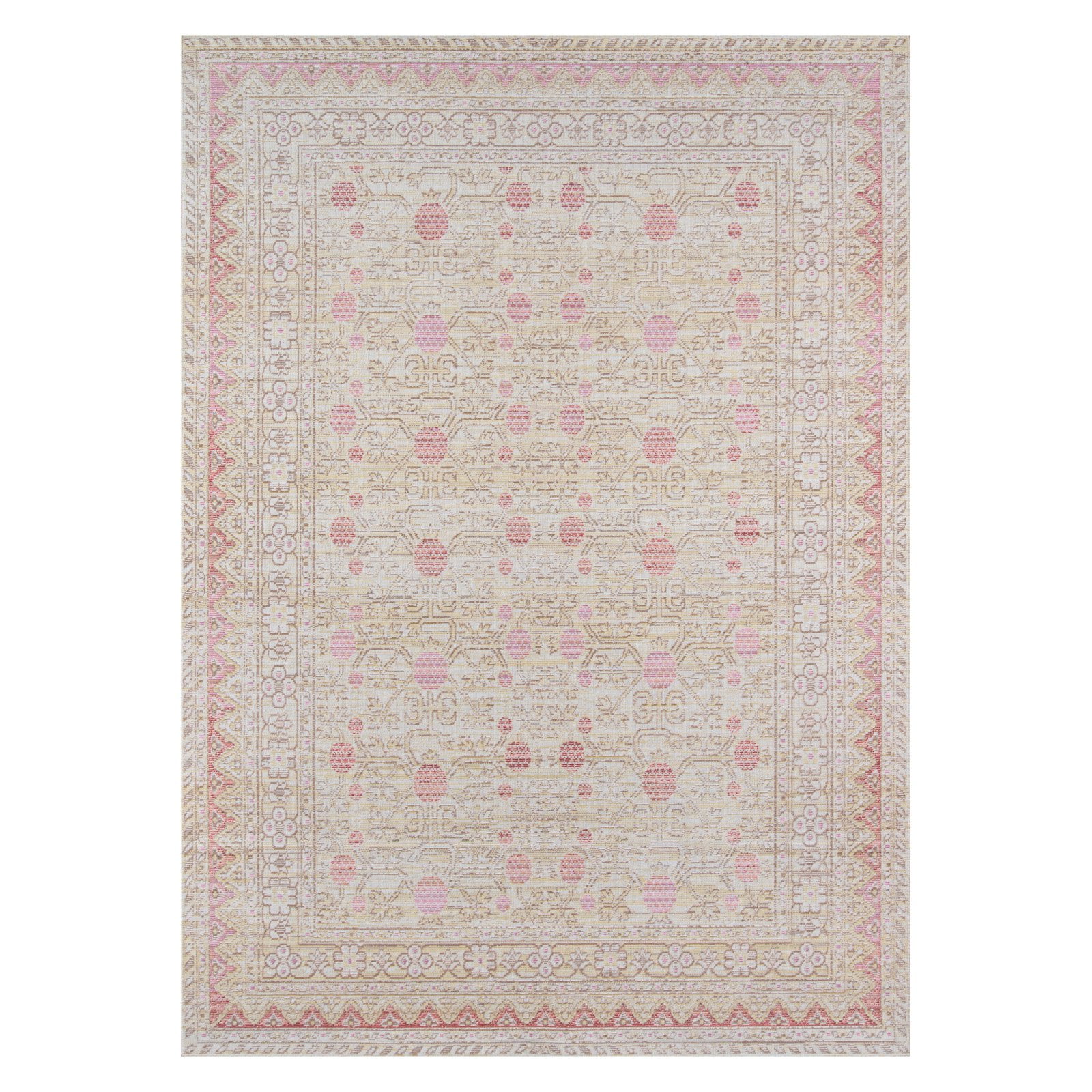 Momeni Isabella Polyester Machine Made Blue Runner 2'3" X 8'