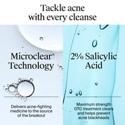 Neutrogena Acne Stress Control Face Toner, Acne Treatment with Salicylic Acid, 8 fl oz