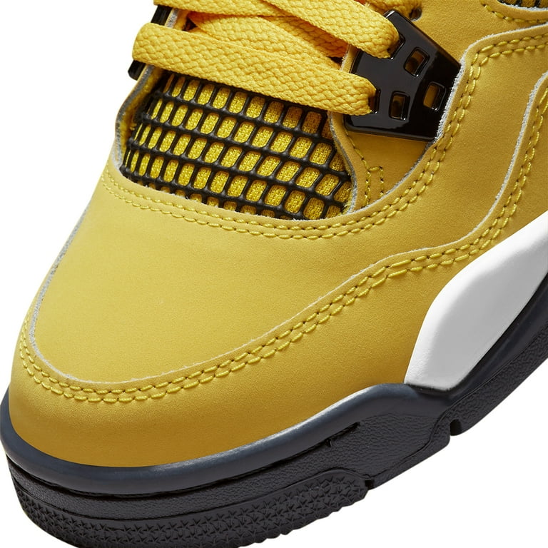 AIR JORDAN 4 RETRO GS 'LIGHTNING' 2021 - 408452-700 AIR JORDAN 4 RETRO GS 'LIGHTNING' 2021 - 408452-700