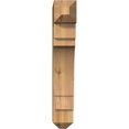thumbnail image 2 of Ekena Millwork 4"W x 16"D x 24"H Merced Craftsman Rough Sawn Bracket, Western Red Cedar, 2 of 4