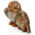 thumbnail image 3 of Alpine Corporation 11" Owl Mom Wing Protecting Two Baby Owlettes Statuary, 3 of 13