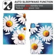 thumbnail image 2 of Dteck Case for iPad Pro 11-inch 3rd Gen/iPad Pro 11" 2nd Gen,iPad Pro 11" 2021/2020/2018 Case Magnetic Leather Pattern Card Holder Wallet Case Kickstand Shockproof Smart Folio Cover,Flower, 2 of 7