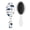 Cute Bear, variant on Cute Bear Artistic Hair Brush - Smooth Paddle Brush for Long Hair with No-Pull Bristles - Winter Forest Aesthetic Pattern