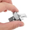 thumbnail image 4 of Miangastore Stainless Steel Watch Buckle Double Push Button Deployment Clasp For Watch Band Strap 20MM (Silver), 4 of 8