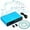 Blue, variant on 5.1 Channel USB External Sound Card with Optical Output, Surround Sound Adapter for PC, Laptop, and Desktop, Plug-and-Play, Supports Mixing and Karaoke Functionality