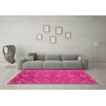 thumbnail image 3 of Ahgly Company Indoor Rectangle Oriental Pink Traditional Area Rugs, 7' x 9', 3 of 4