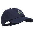 thumbnail image 5 of Salt and Lime Embroidered Unstructured Cap - Navy OSFM, 5 of 5