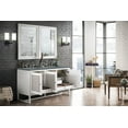 thumbnail image 2 of James Martin E645-V60D-GW-3CBL Double Vanity Cabinet Glossy White w/ Blue Top, 2 of 4