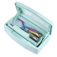 thumbnail image 3 of dianhelloya Nail Tool Sterilization Box Filter Transparent Cover Versatile Sturdy Long Lifespan Sterilization Case for Clean Safe Manicures Blue, 3 of 8